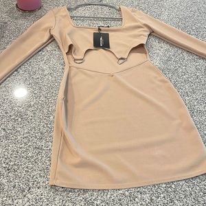 Light brown dress new